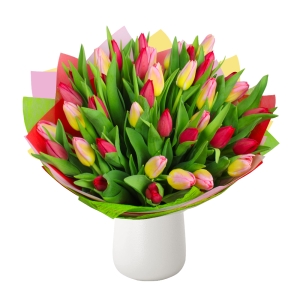 Bukiet Kolorowe tulipany